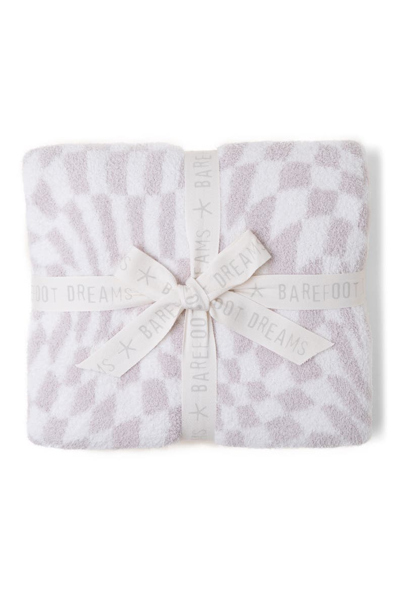 CozyChic™ Checkered Throw Blanket, Alternate, color, CREAM-STONE