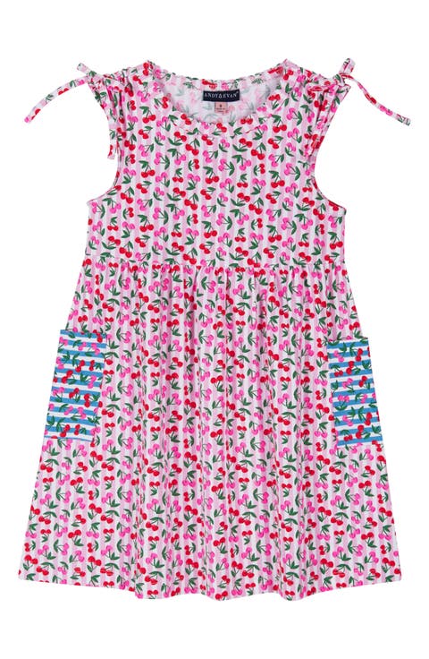 Kids' Cherry Print Dress (Toddler)