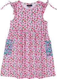 Andy & Evan Kids' Cherry Print Dress