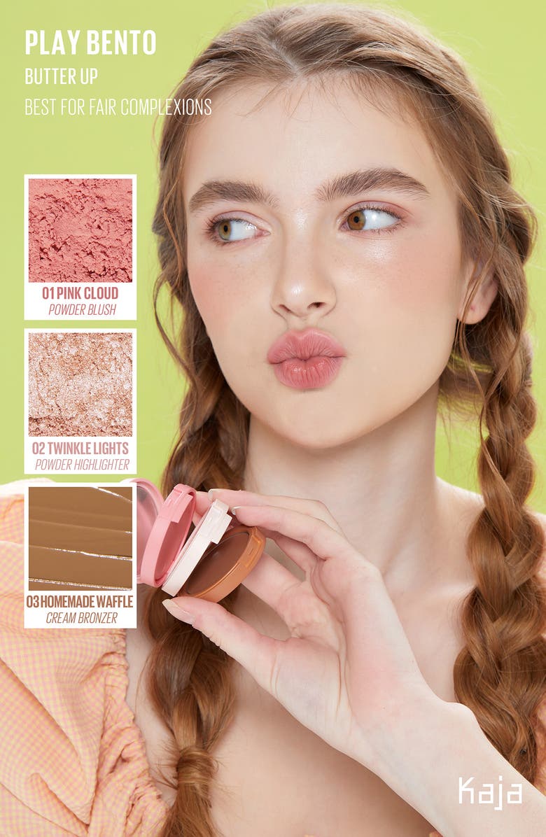 Kaja Face Bento Palette Stack, Alternate, color, Butter Up