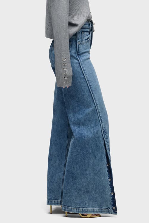 Hudson Jeans James High-rise Wide Leg W/ Forward Seam In Primetime