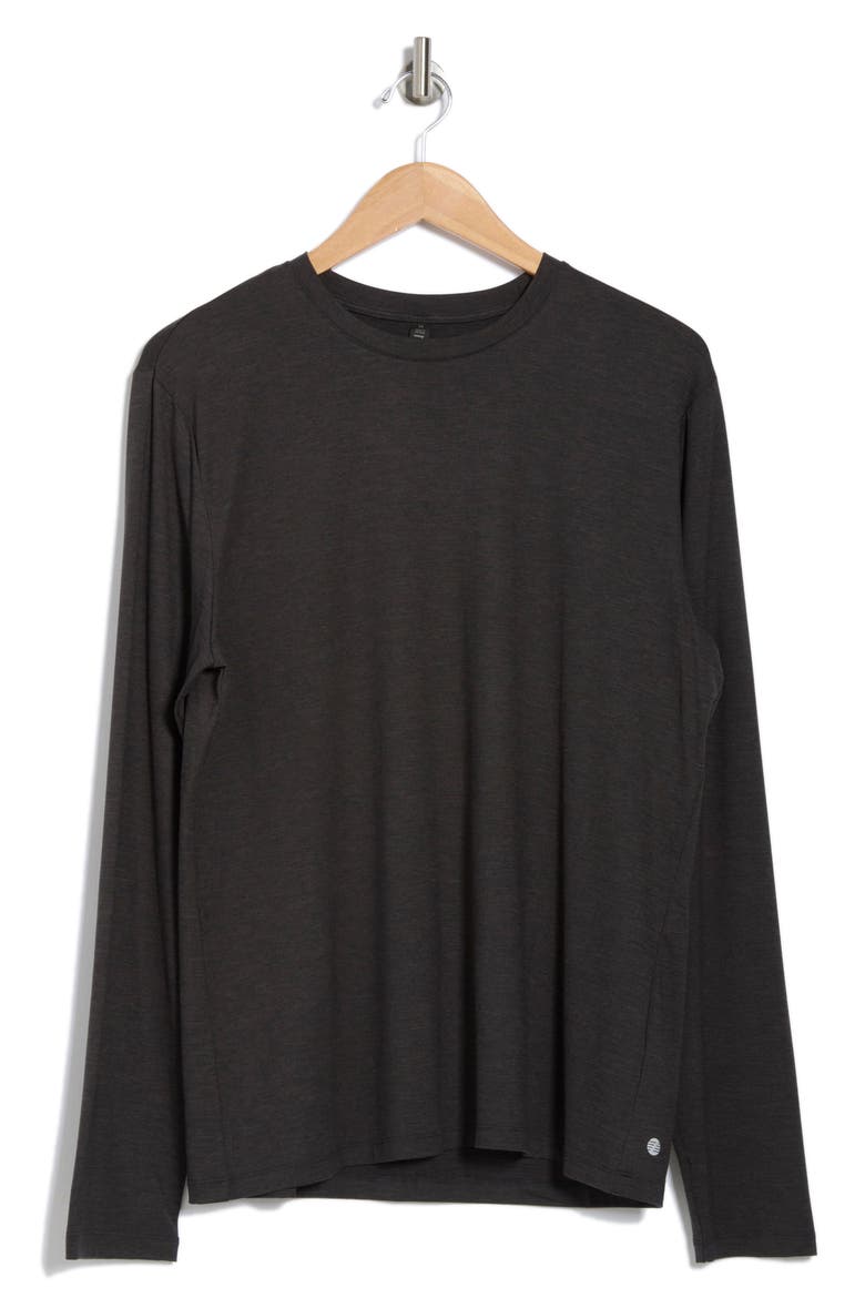 Energy Long Sleeve T-Shirt, Alternate, color, BLACK CAVIAR