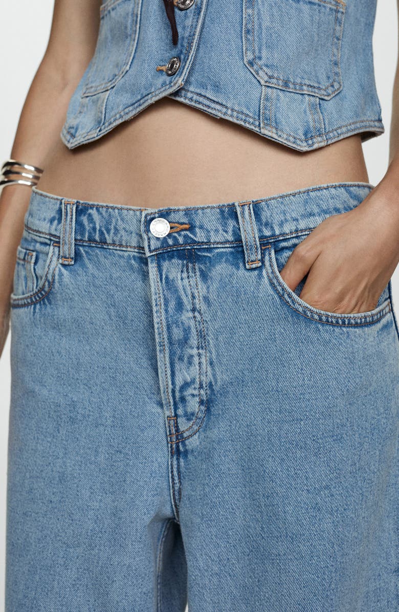 MANGO Wide Leg Jeans, Alternate, color, 