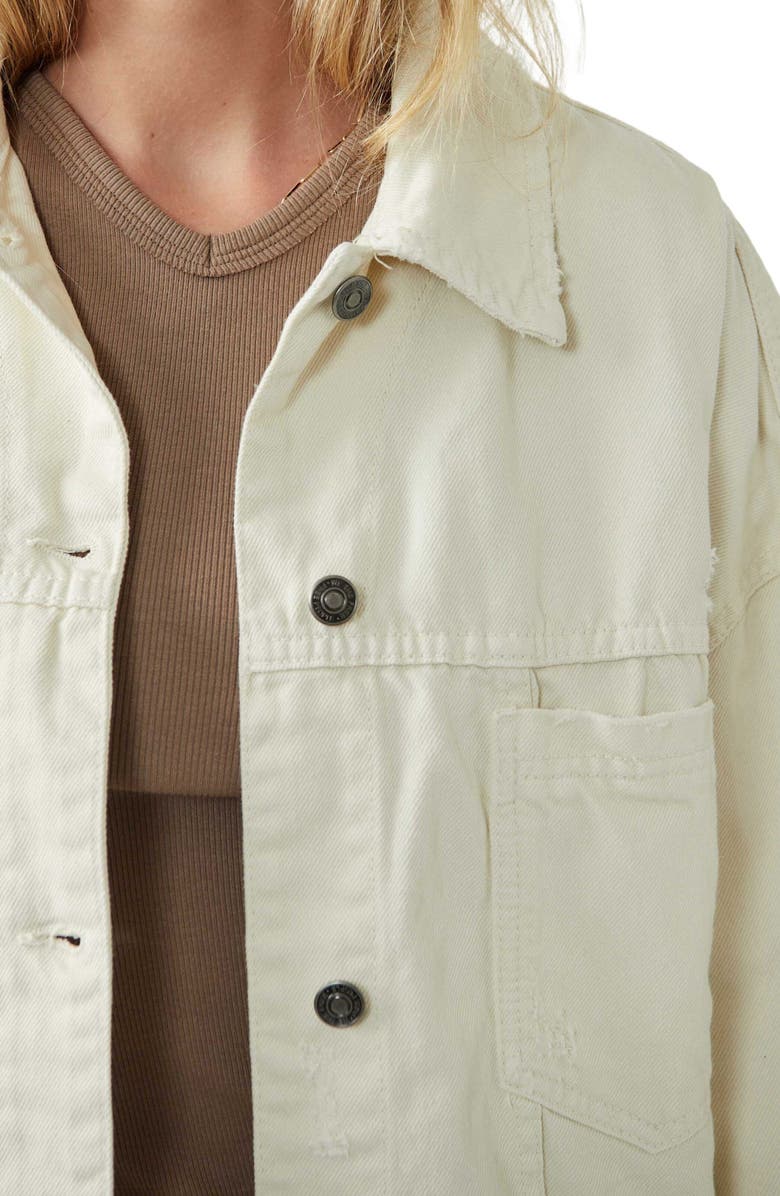 Free People Opal Swing Denim Jacket, Alternate, color, 