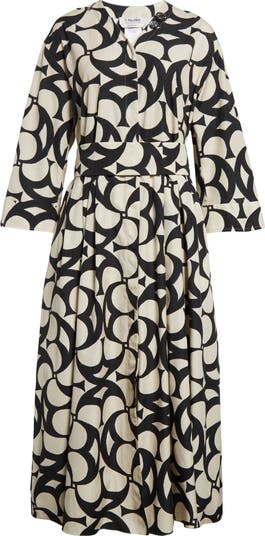 関税送料込S MAX MARA Aliceプリントコットンシャツドレス Max Mara Alice Print Shirtdress | Nordstrom