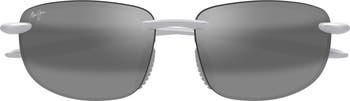 Hookipa 63mm PolarizedPlus<sup>®</sup>2 Rectangular Sunglasses