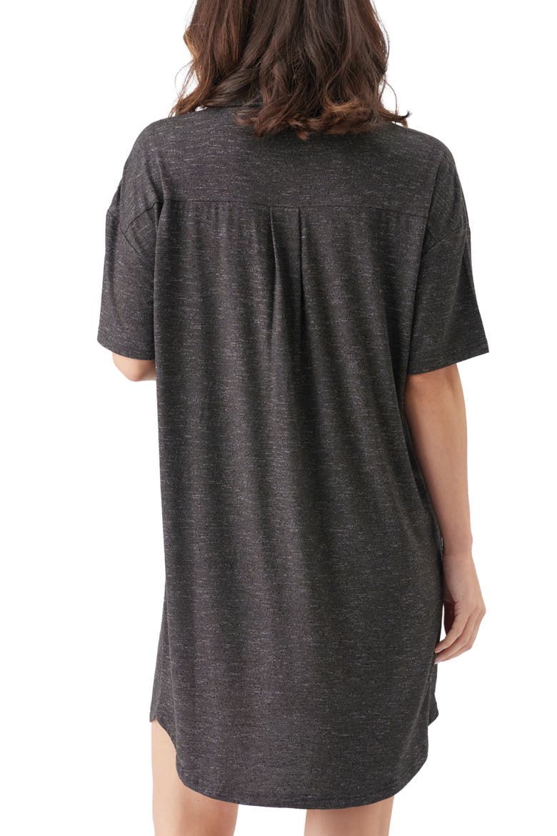 Dreamy Night Shirt, Alternate, color, Granite