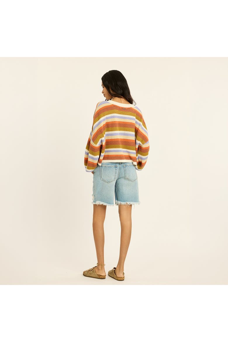 Keepin It Coastal Crew Sweater - Women's, Alternate, color, Multi