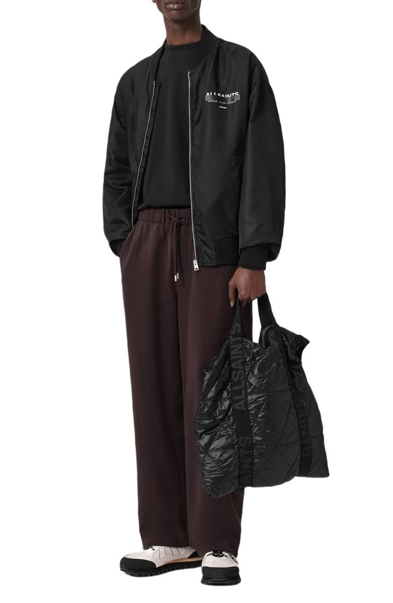 AllSaints Asher Sweatpants, Alternate, color, Plum Brown