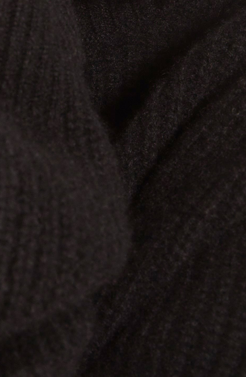 Italic Ellie Chunky Cashmere Turtleneck Sweater In Black