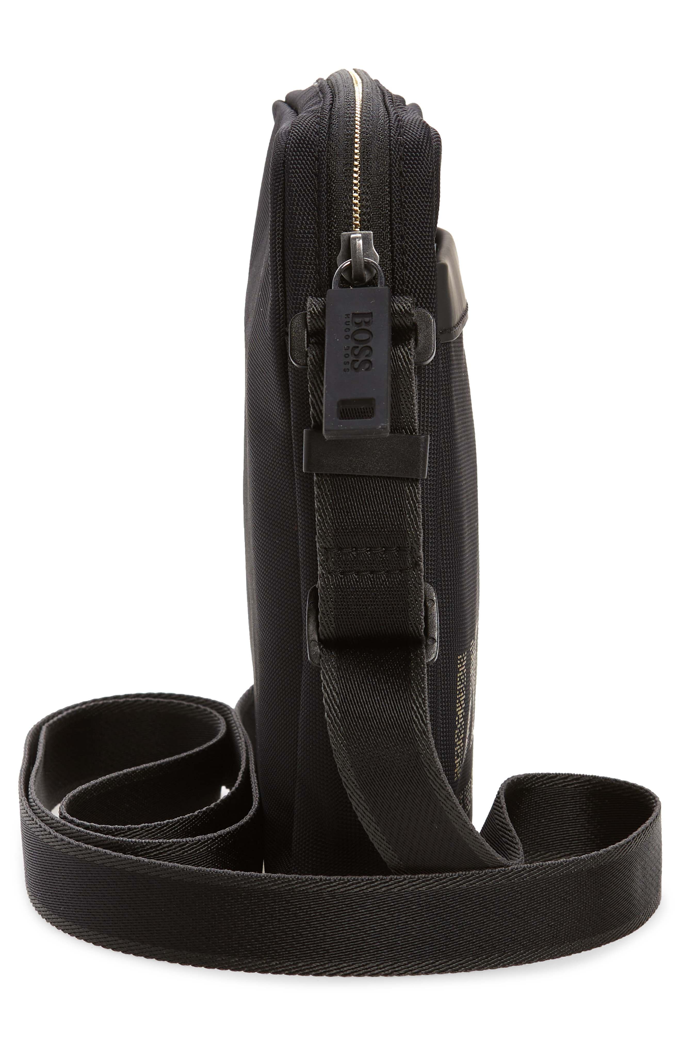 BOSS Magnified Recycled Nylon Belt Bag, Alternate, color, 