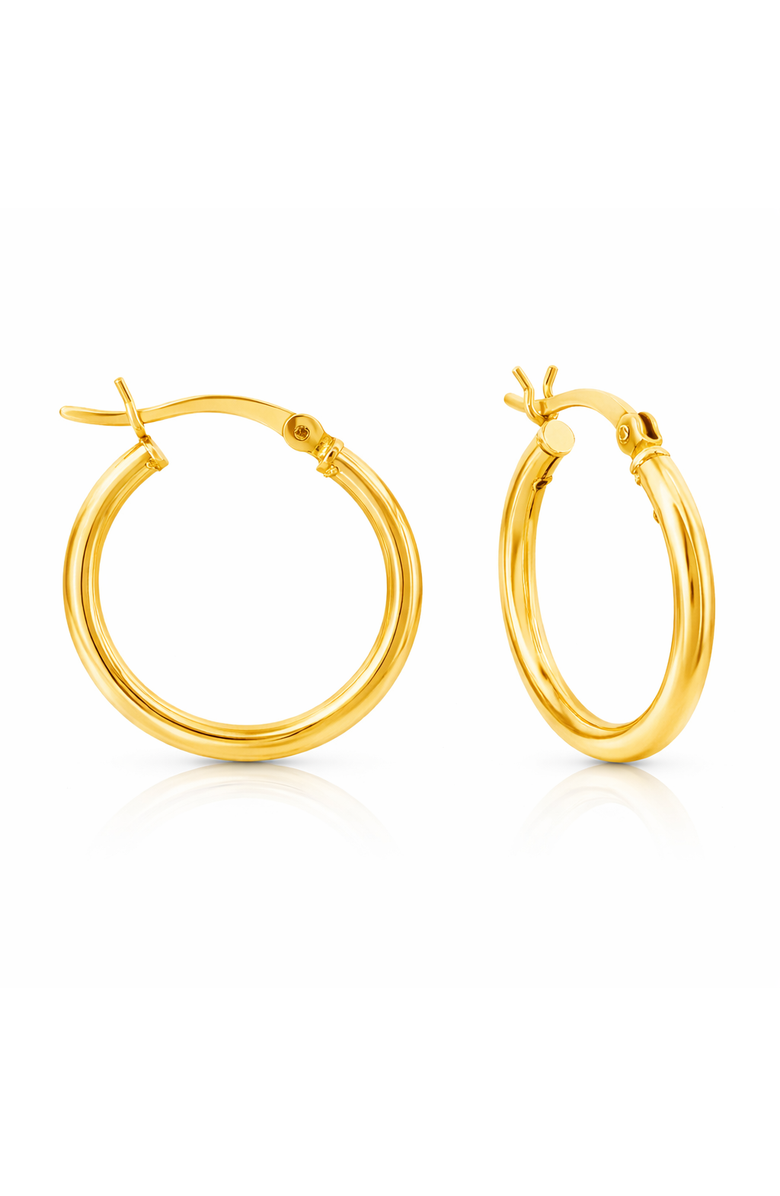 Donatello Gian 14k Gold Hollow 30MM Hoops, Main, color, Gold