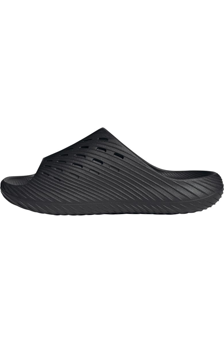 adidas Gender Inclusive Purechill Slide Sandal, Alternate, color, Black/ Carbon