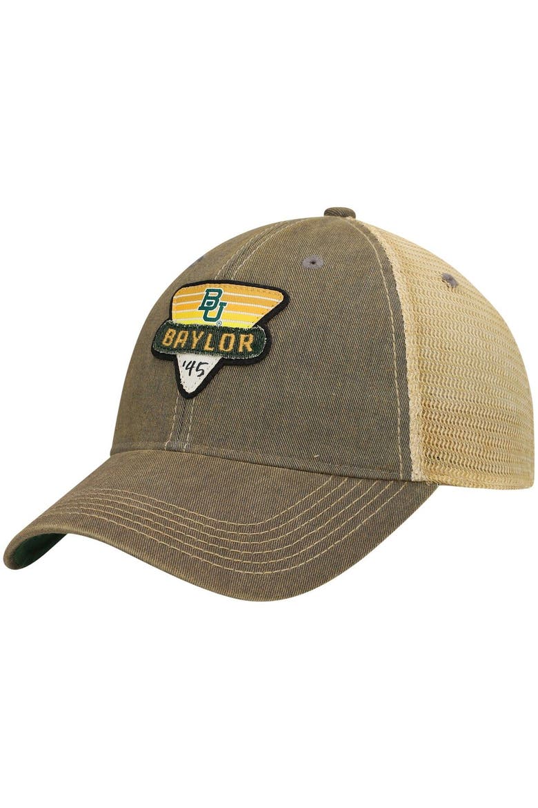 Men's Gray Baylor Bears Legacy Point Old Favorite Trucker Snapback Hat, Main, color, Gray