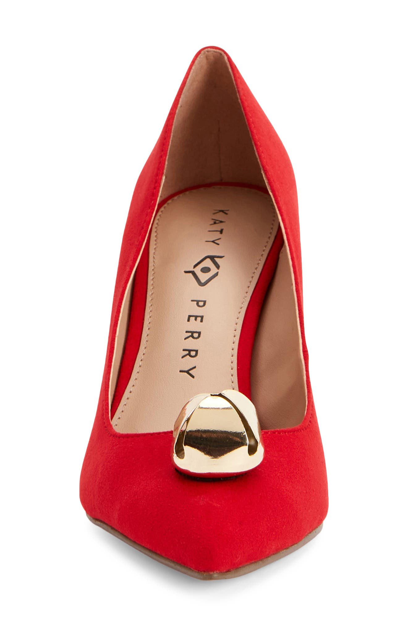 Katy Perry The Dellilah Jingle Pointed Toe Pump, Alternate, color, Light Red