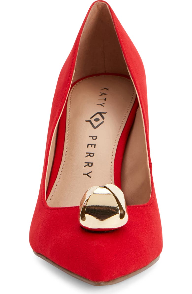 Katy Perry The Dellilah Jingle Pointed Toe Pump, Alternate, color, Light Red