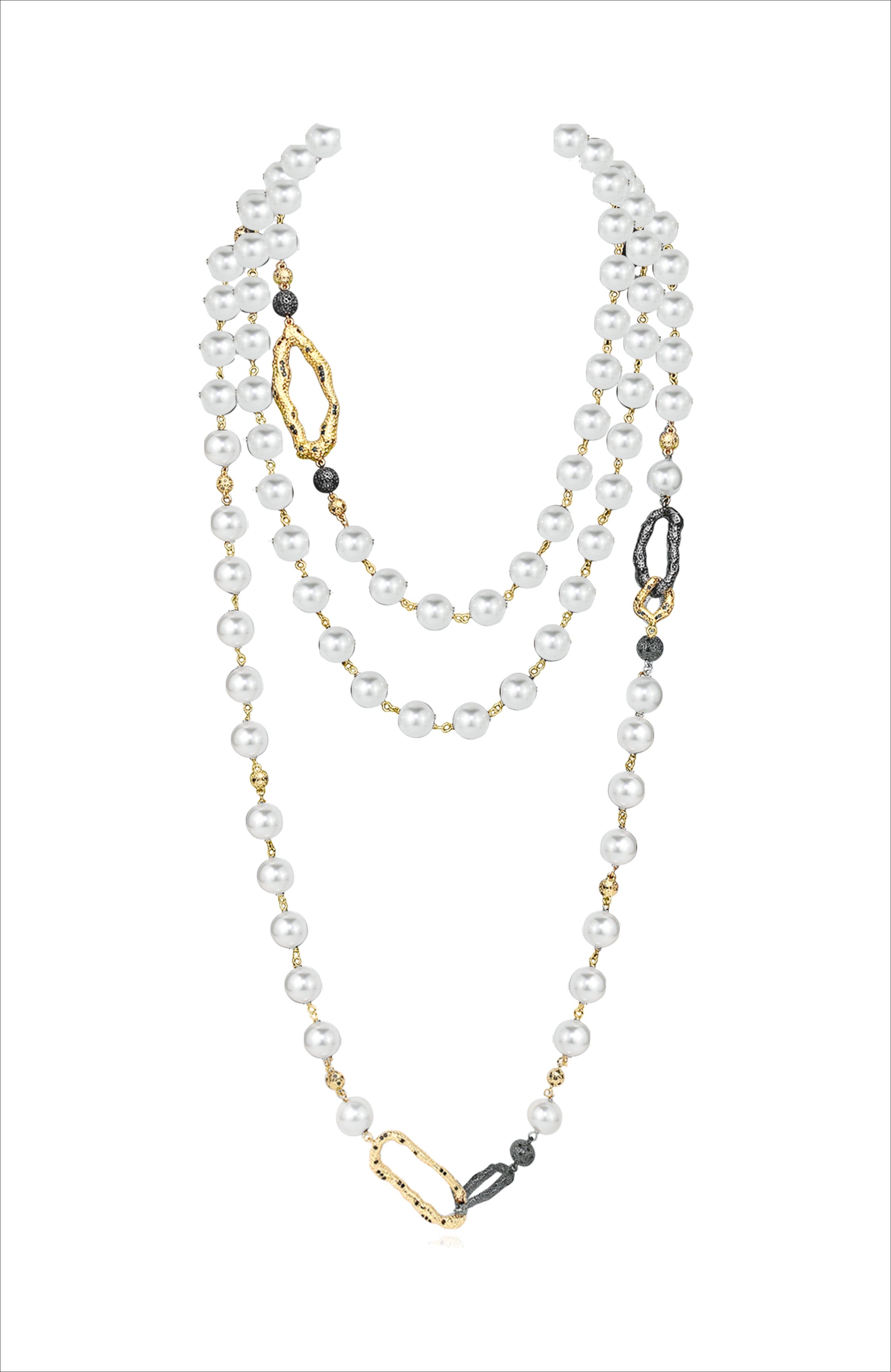 White & Gold & Black