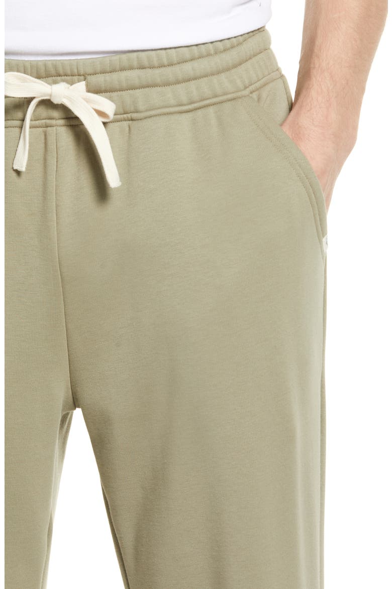 Westley Stretch Cotton Fleece Lounge Joggers, Alternate, color, MOSS GREEN