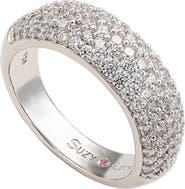 SUZY LEVIAN Cubic Zirconia Pavé Band Ring