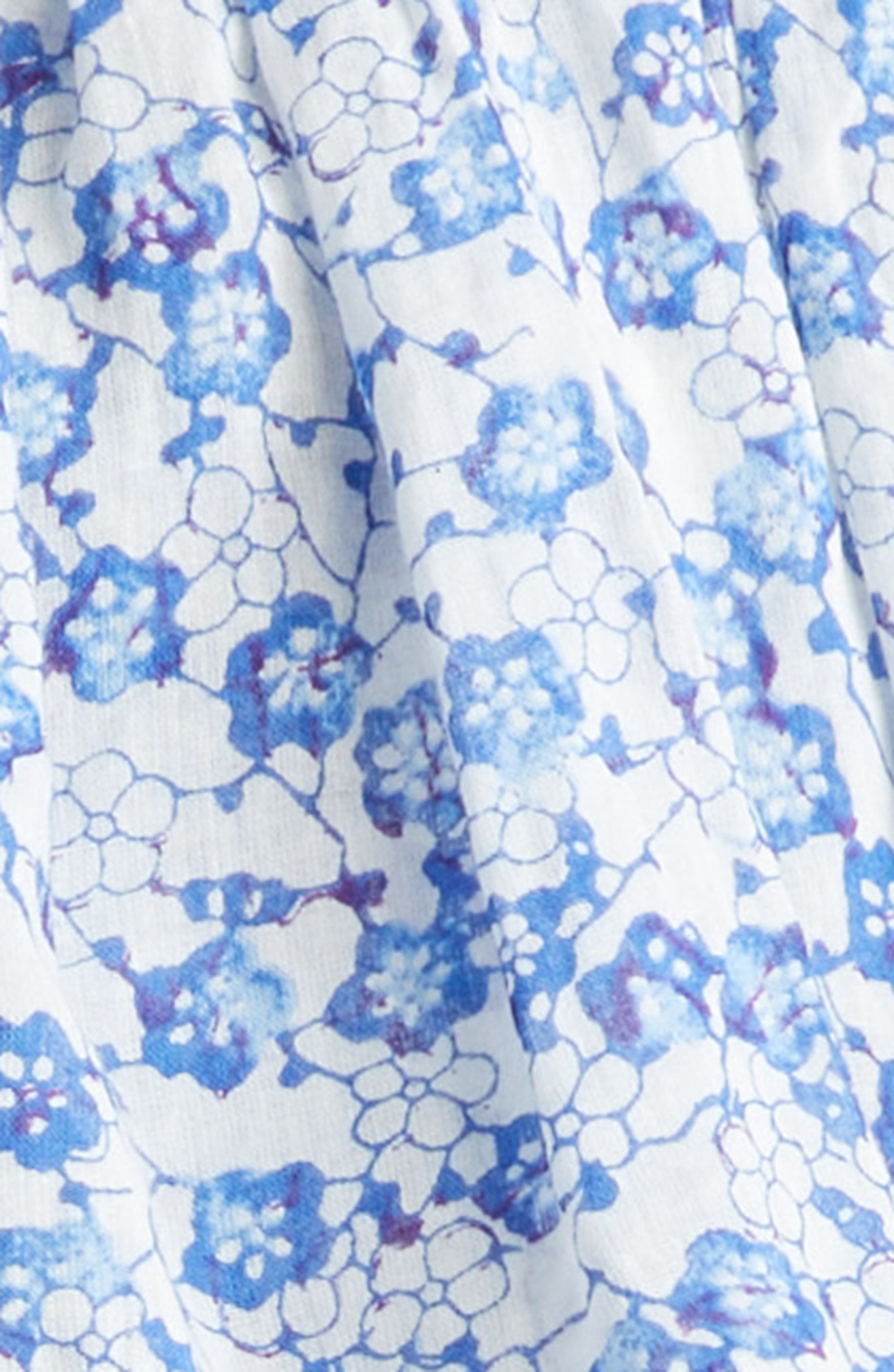 Isabel Marant Étoile Erisa Floral Ruffle Crop Top (Women) | Nordstrom