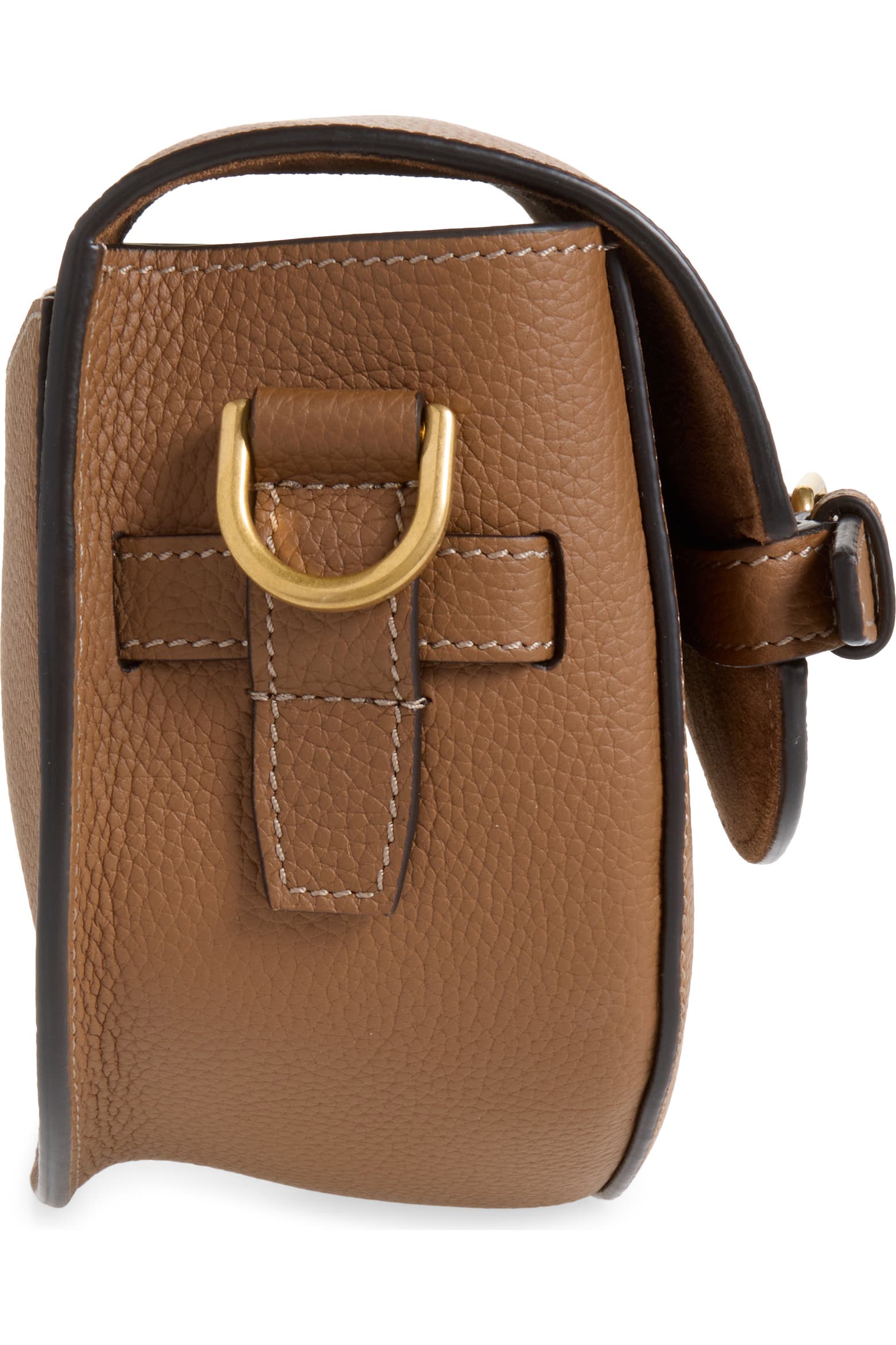Tim Card Balance Tod's Tim Tracollina Tonda Mini Leather Crossbody Bag (Women) | Nordstrom