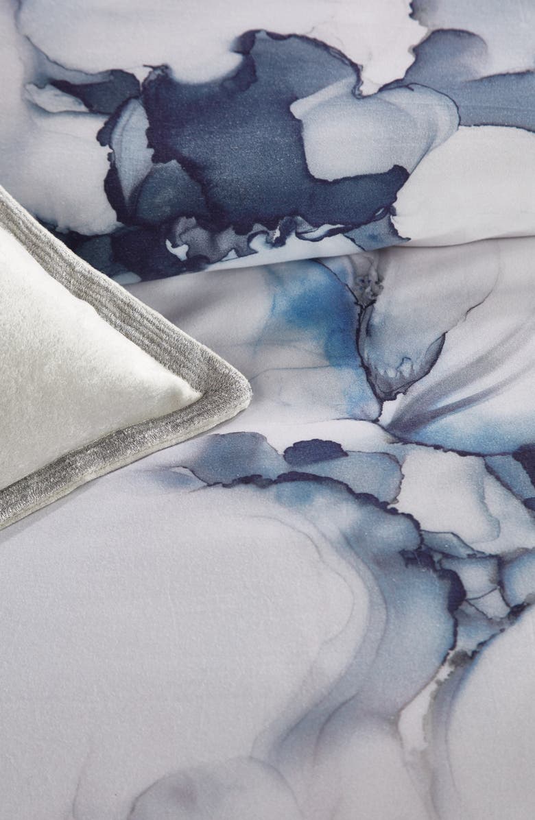 Michael Aram Blue Mist Duvet Cover, Alternate, color, 