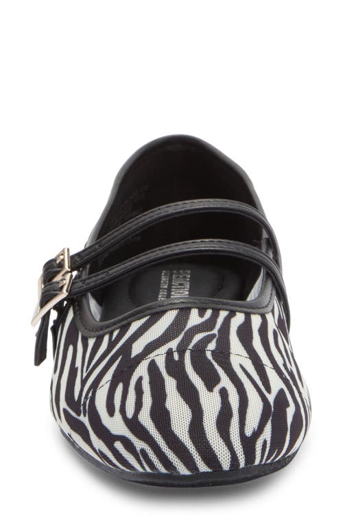 Reaction Kenneth Cole Malibu Mesh Mary Jane Flat In Multi