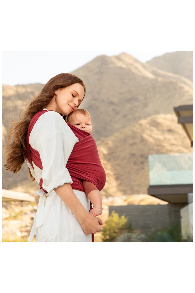 Classic Baby Wrap Carrier, Alternate, color, RUBY