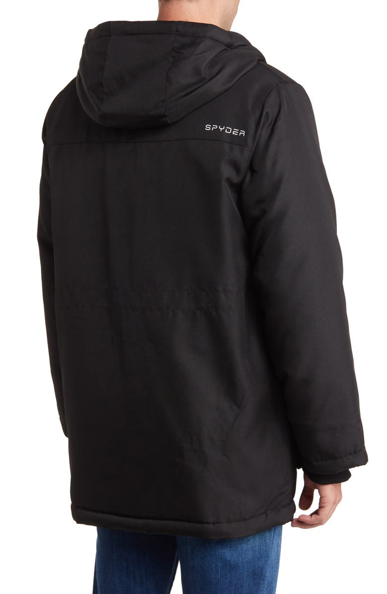 Spyder Hooded Parka, Alternate, color,