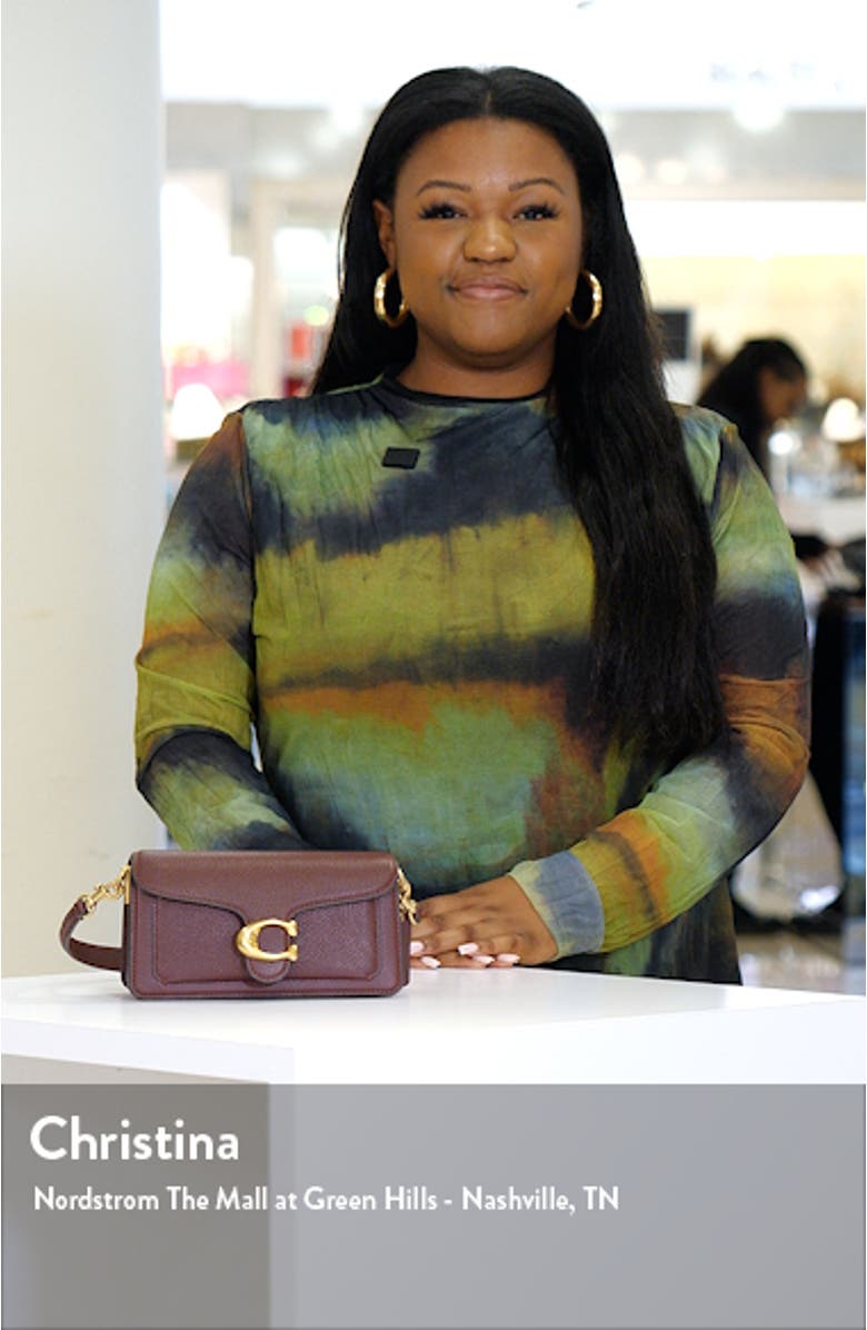Tabby Polished Pebble Leather Shoulder Bag