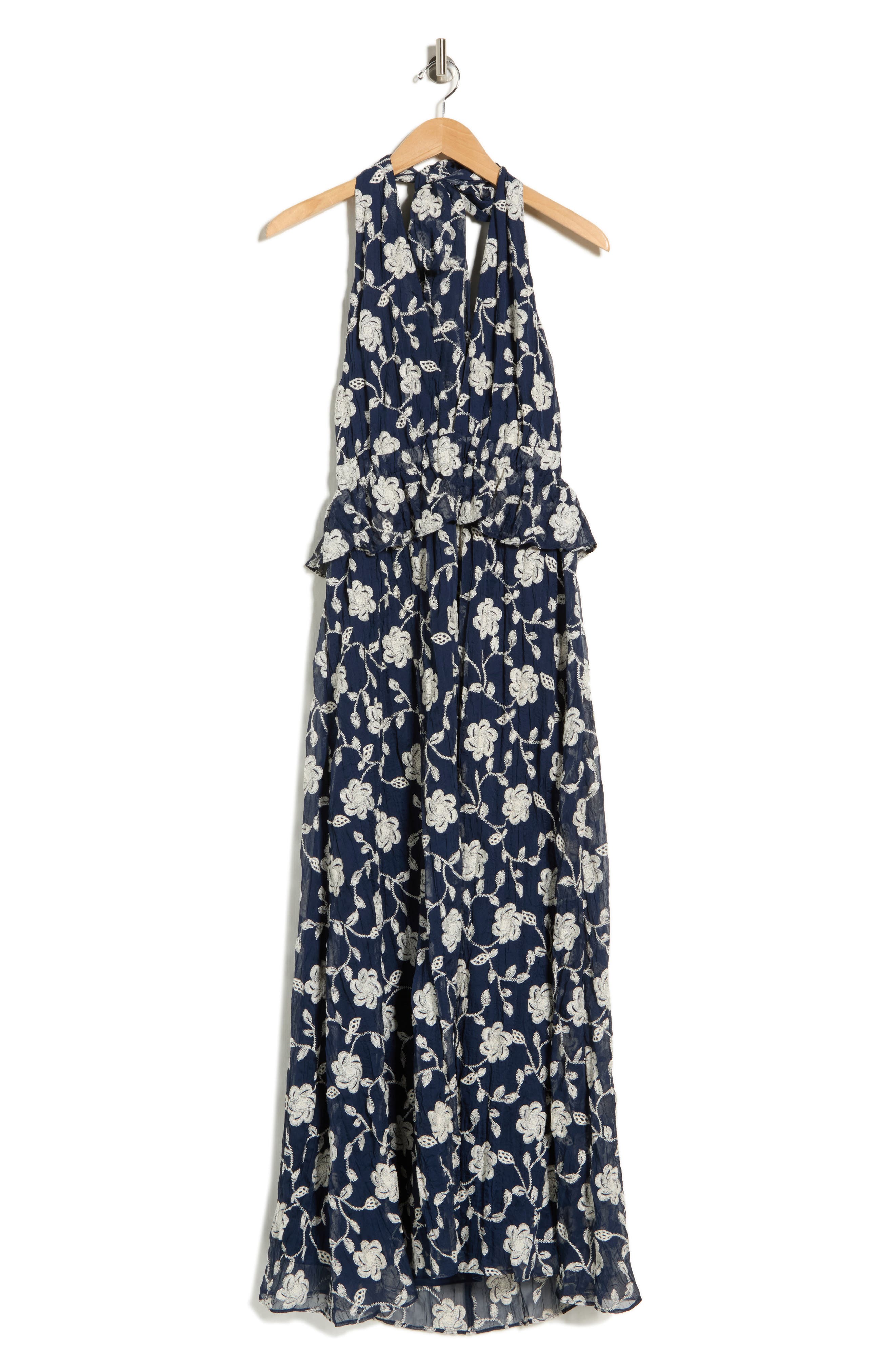 Ramy Brook Lily Genevieve Maxi Halter Dress