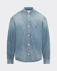 le PÈRE Relaxed Denim Shirt