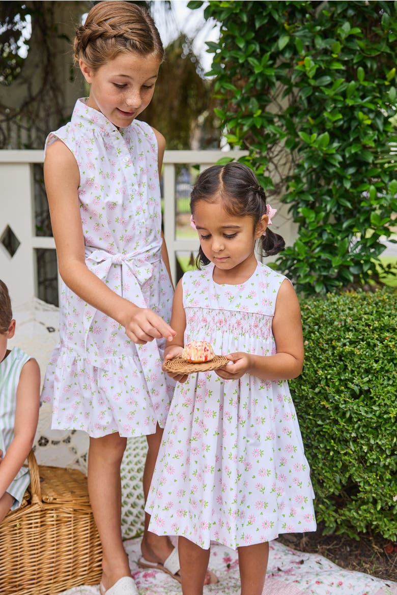 Kids' Floral Sleeveless Amore Dress, Alternate, color, Meriwether Floral