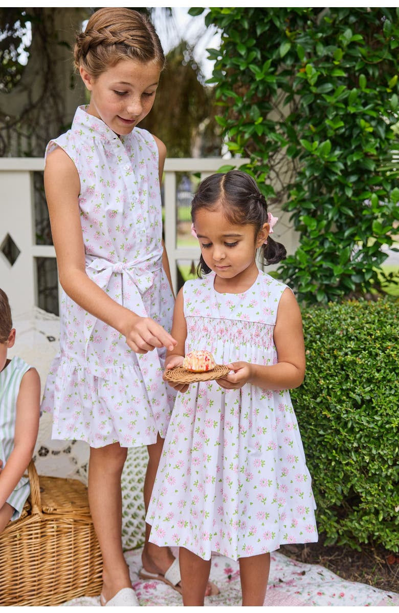 Little English Kids' Floral Sleeveless Amore Dress, Alternate, color, Meriwether Floral