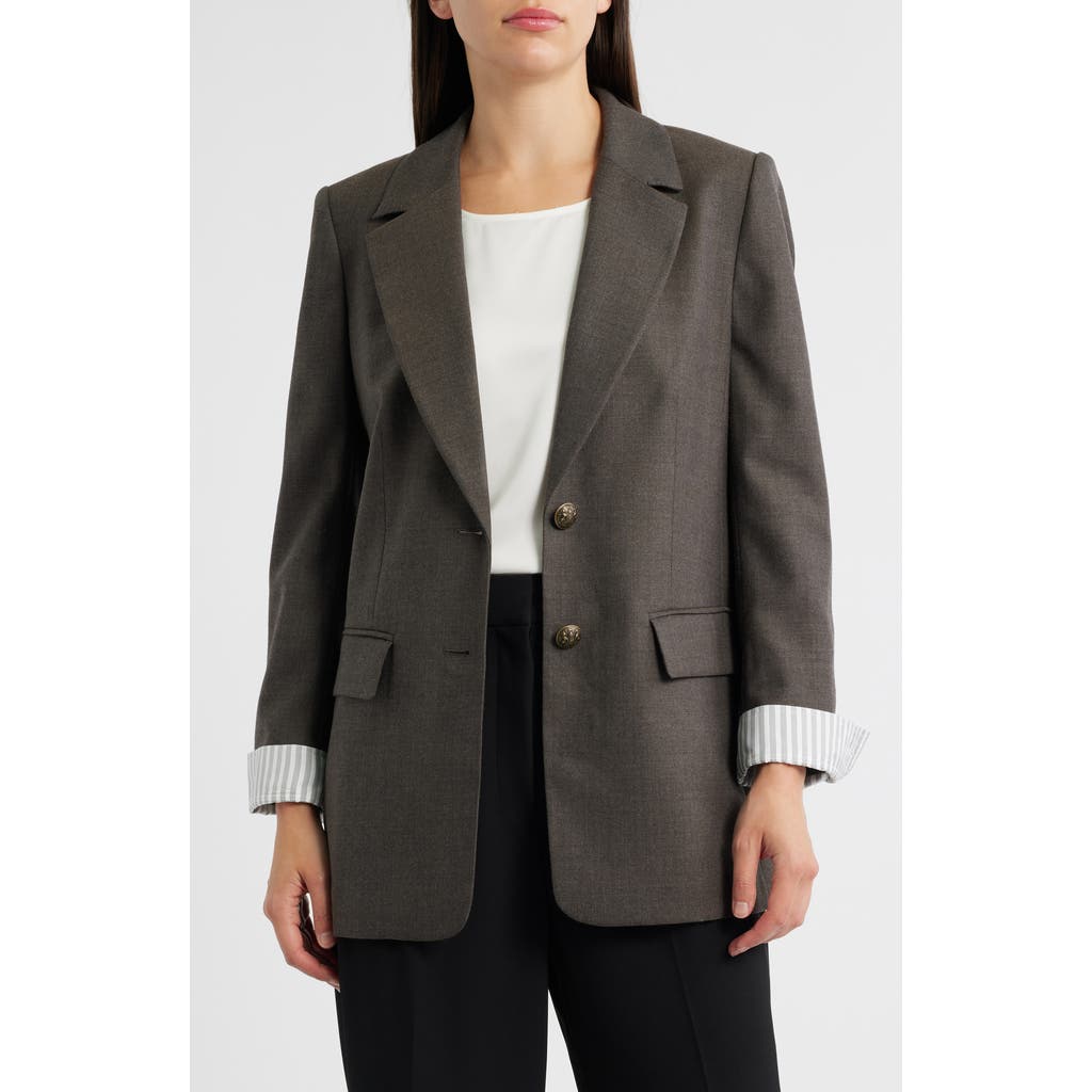 Kobi Halperin Forrest Wool Blend Jacket In Brown
