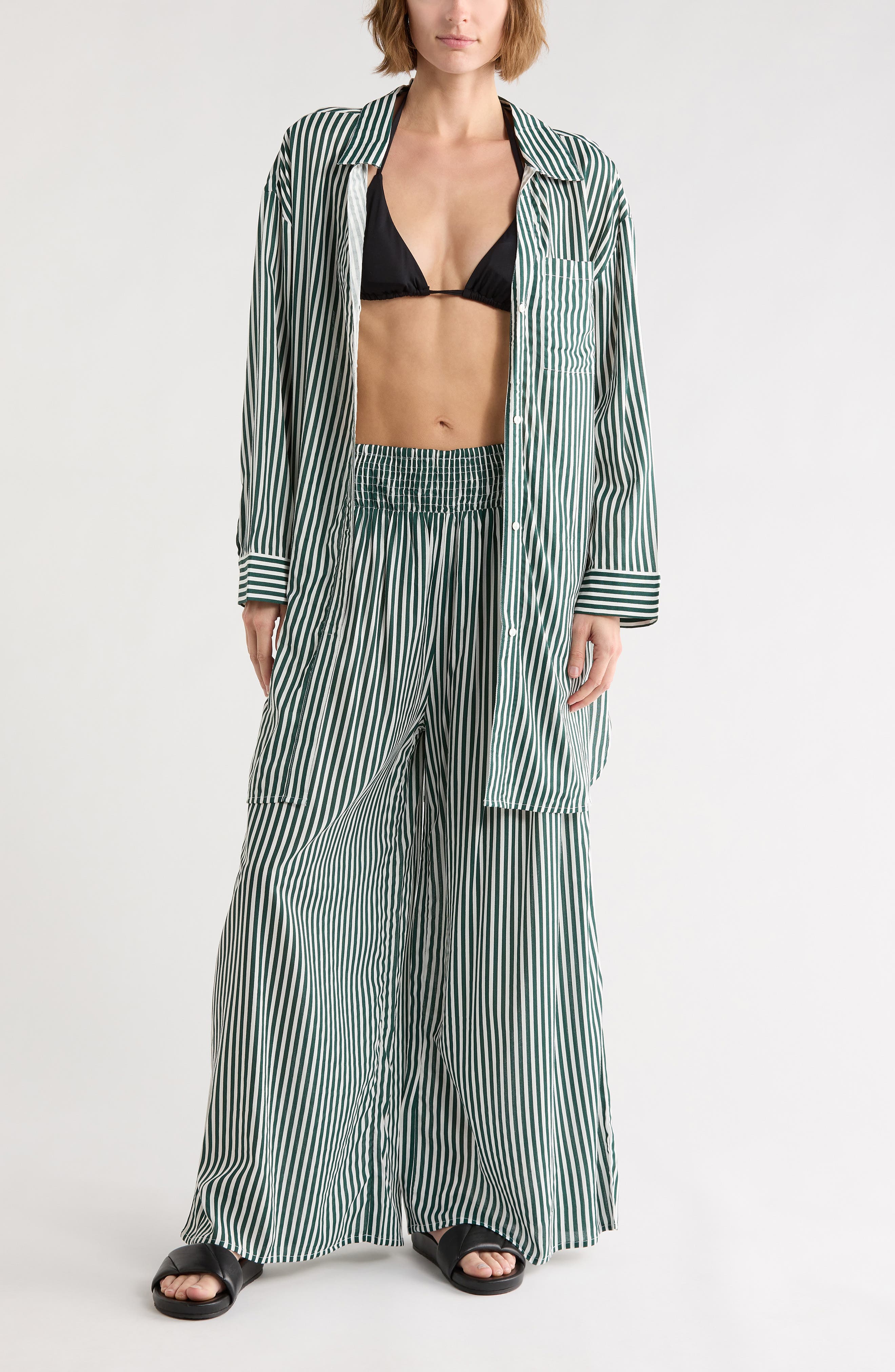 Printed Flowy Pants - image 3
