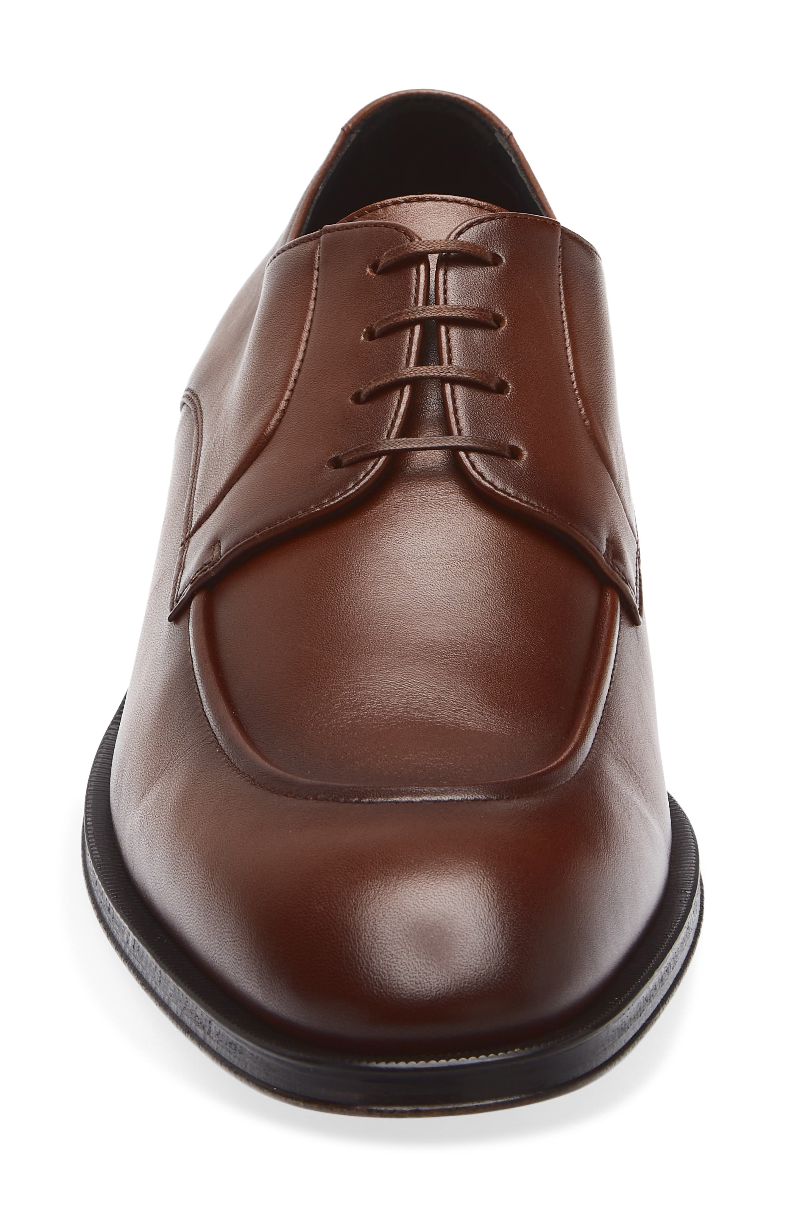 BOSS Derreck Apron Derby, Alternate, color, Medium Brown