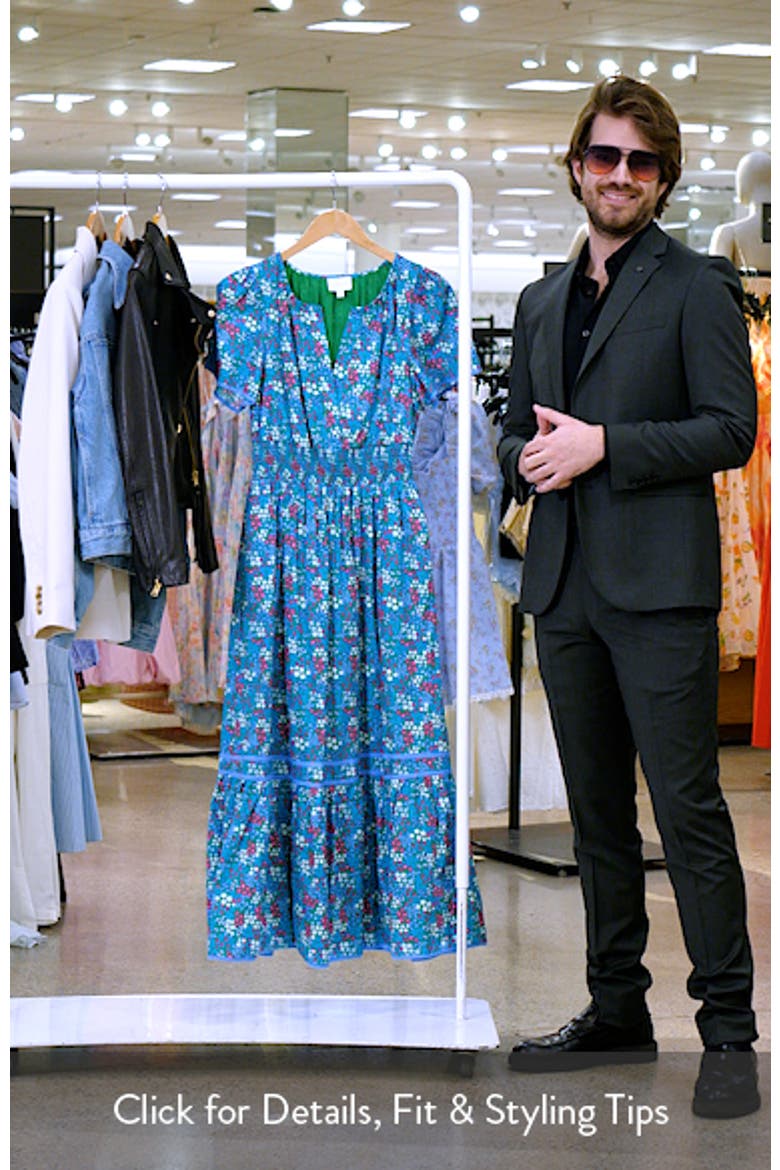 Punta Alta Ordy Smocked Midi Dress video
