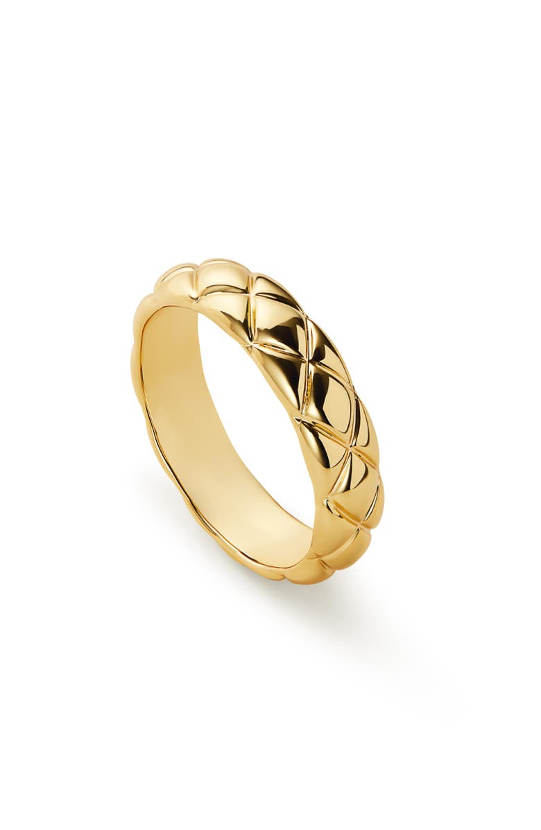 Ana Luisa Quilted Ring - Zeta, Main, color, 