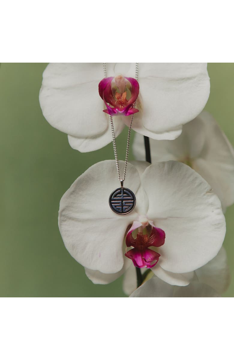 LOUPN Legacy Pendant Necklace, Alternate, color, Silver