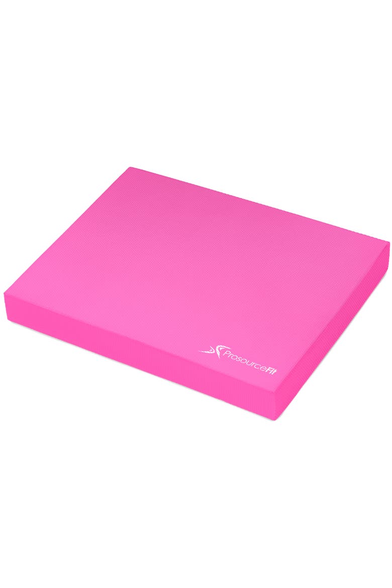Exercise Balance Pad, 18.75 x 15-in, Main, color, Pink