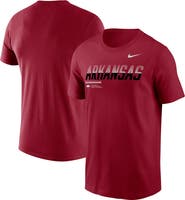 Nike Men's Nike Cardinal Arkansas Razorbacks 2026 Sideline Wordmark Legend Dri-FIT T-Shirt