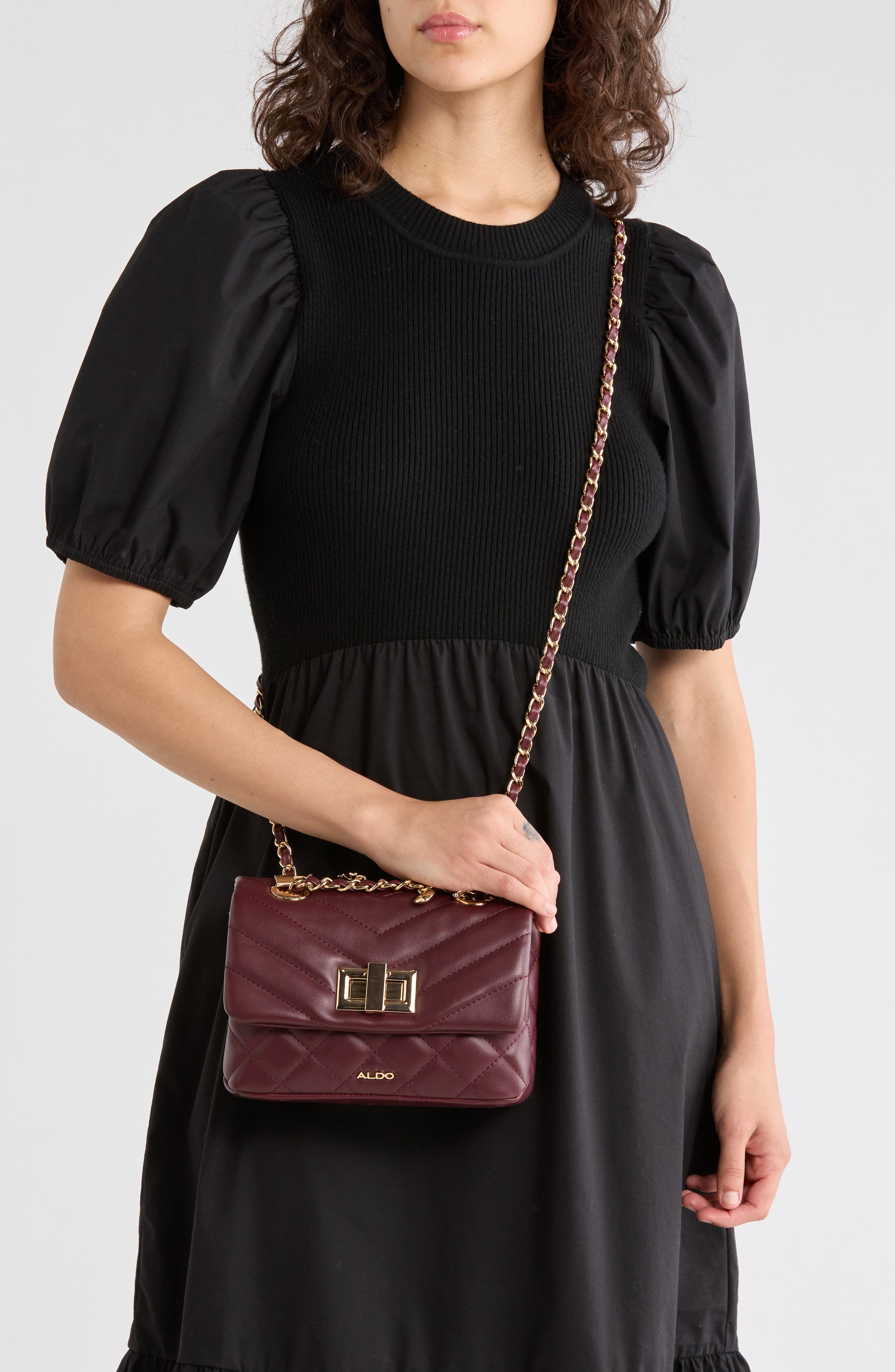 ALDO Alnilam Faux Leather Crossbody Bag (Women) | Nordstromrack