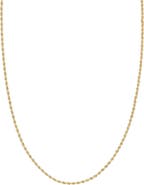 Bony Levy 14K Gold Rope Chain Necklace