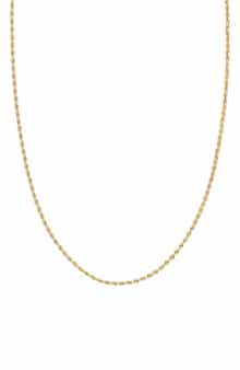 Bony Levy 14K Gold Rope Chain Necklace