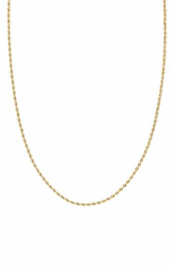 Bony Levy 14K Gold Rope Chain Necklace