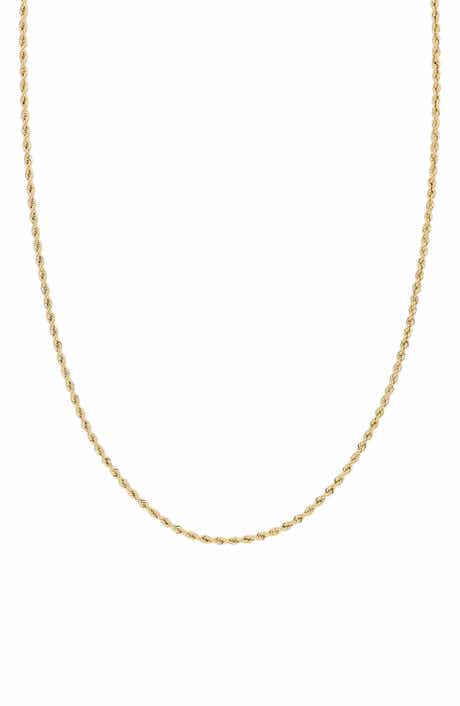 Bony Levy 14K Gold Rope Chain Necklace