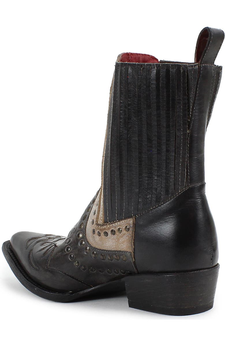 Bed Stu Raise Western Boot, Alternate, color, Black Rustic Nectar Lux