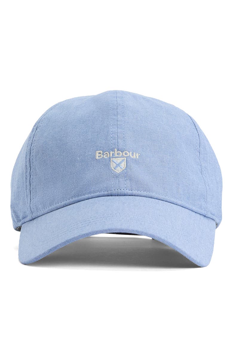 Barbour Nelson Chambray Baseball Cap, Alternate, color, Chambray Blue