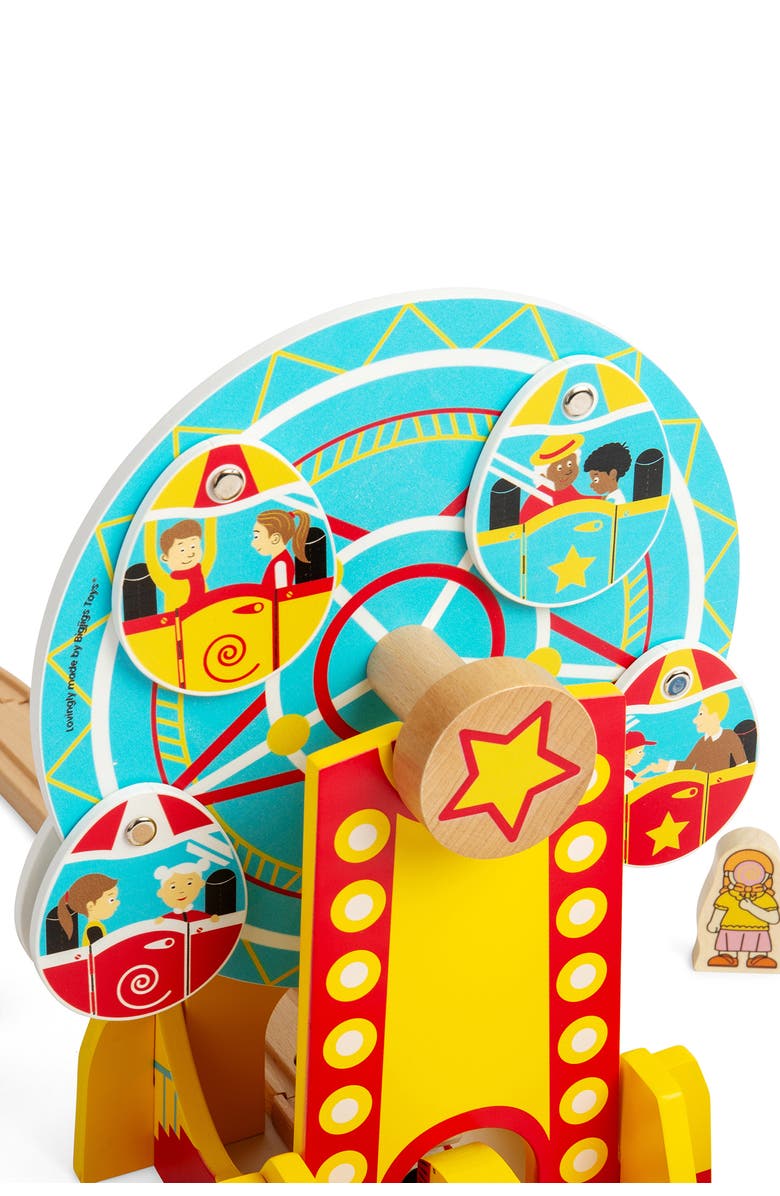 Bigjigs Rail Ferris Wheel, Alternate, color, Multicoloured